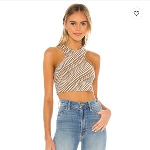 Free people Tessa cropped tank